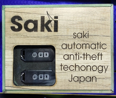 Khóa chống trộm tự động  SAKI-J6 - kết hợp remote tìm xe